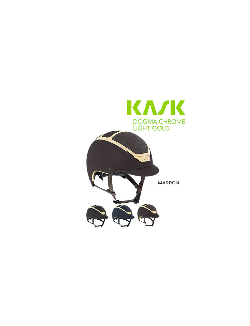 KASK DOGMA CHROME LIGHT GOLD