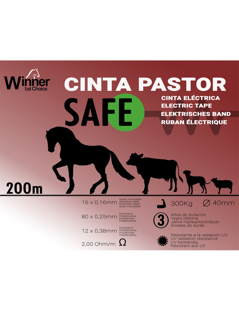 CINTA SAFE 4CM 200MT WINNER