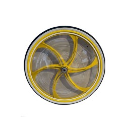 RUEDAS SULKY LOTUS 28" YELLOW ALUMINIO