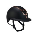 CASCO ECLIPSE STONE MAT BLACK EQUESTRO