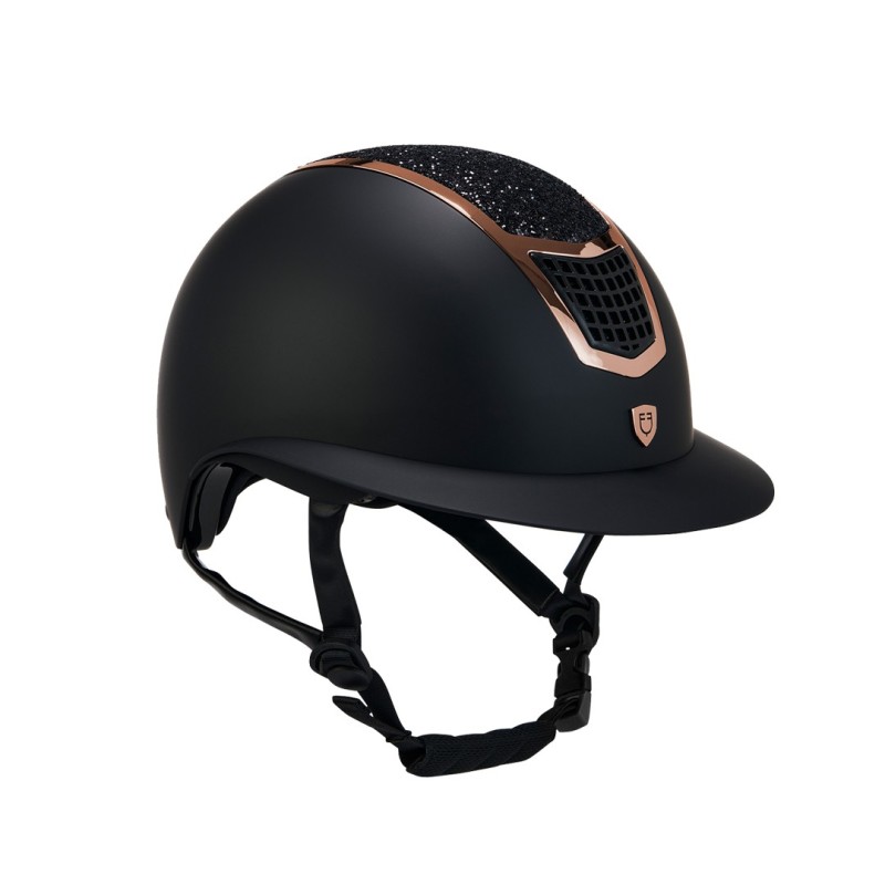CASCO ECLIPSE STONE MAT BLACK EQUESTRO