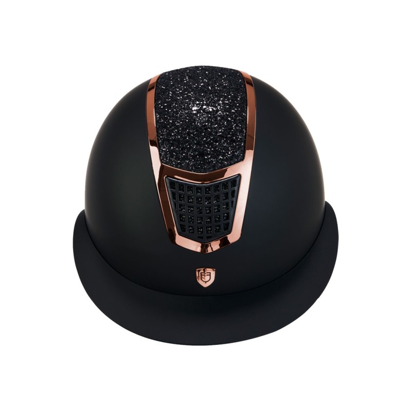 CASCO ECLIPSE STONE MAT BLACK EQUESTRO