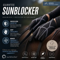 GUANTES SUNBLOCKER CAVALLIERE