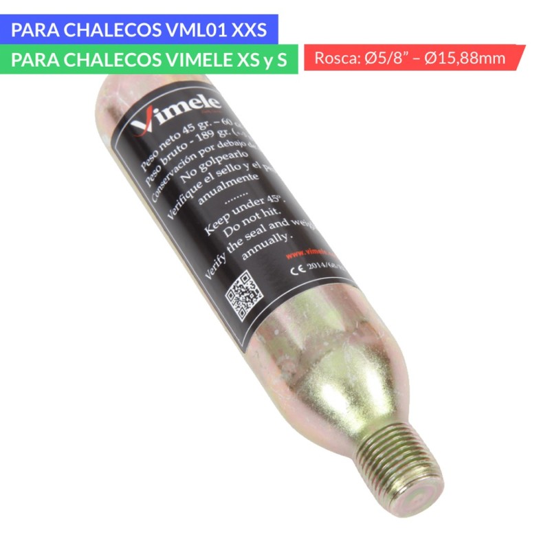 BOMBONA BOTELLA DE CO2 60cc
